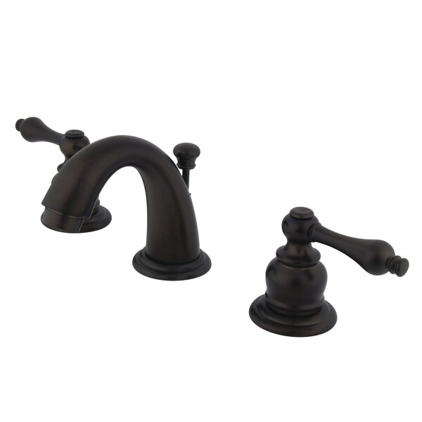 English Country Widespread Bathroom Faucet, Oil Rubbed Bronze